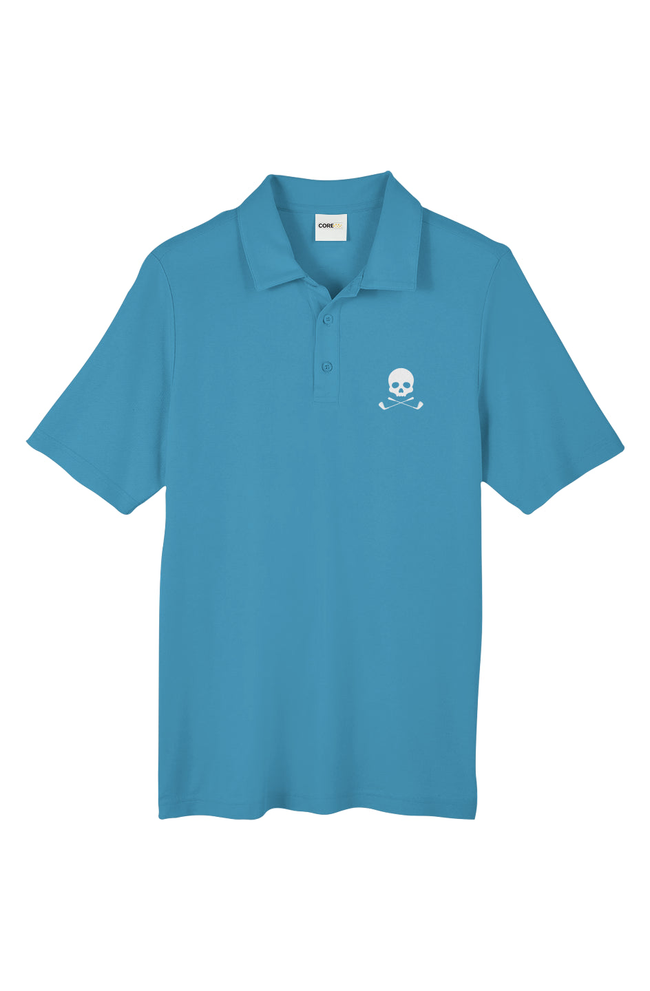 PLAY DEADLY Golf Skull Polo