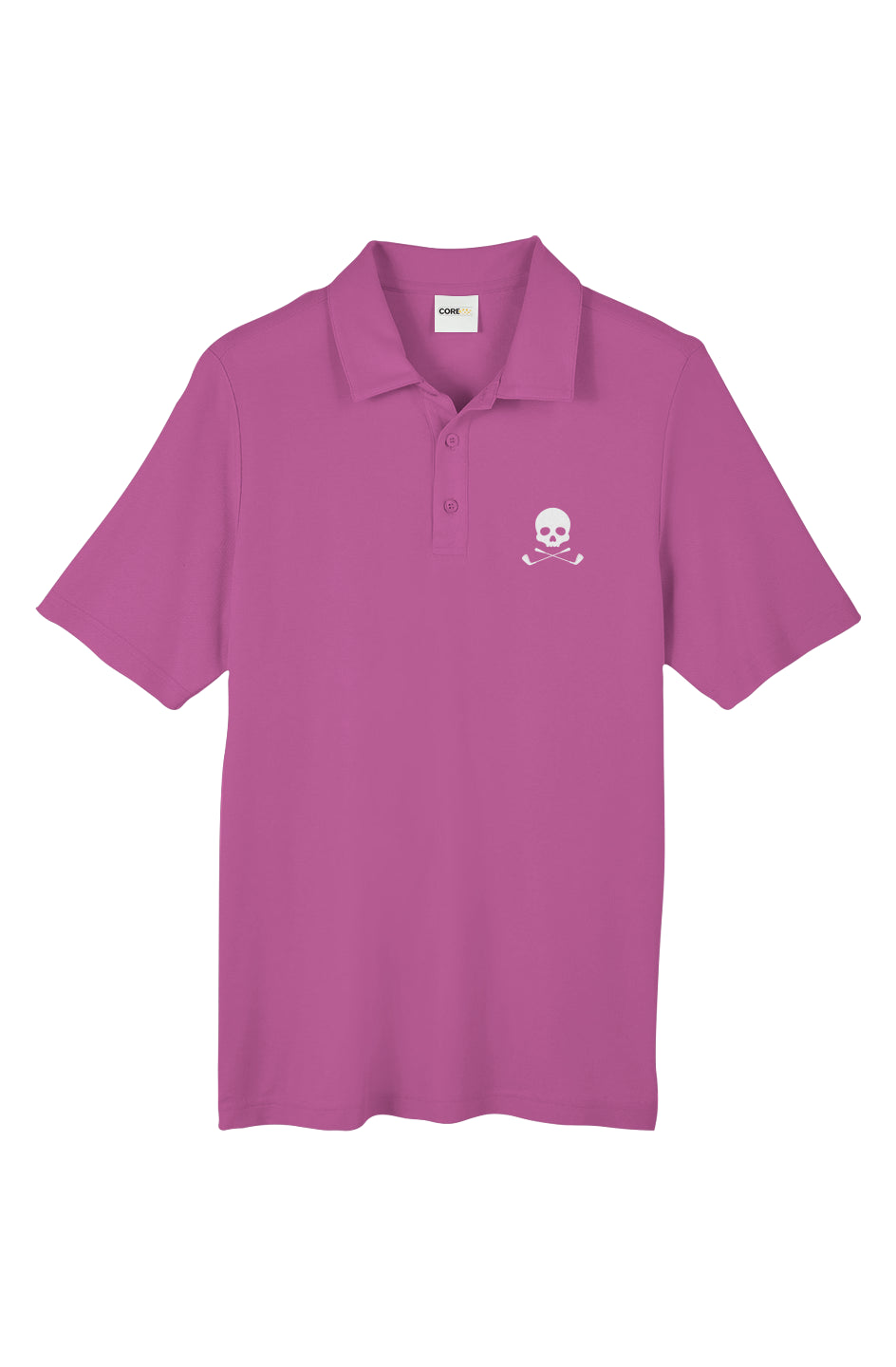 PLAY DEADLY Golf Skull Polo