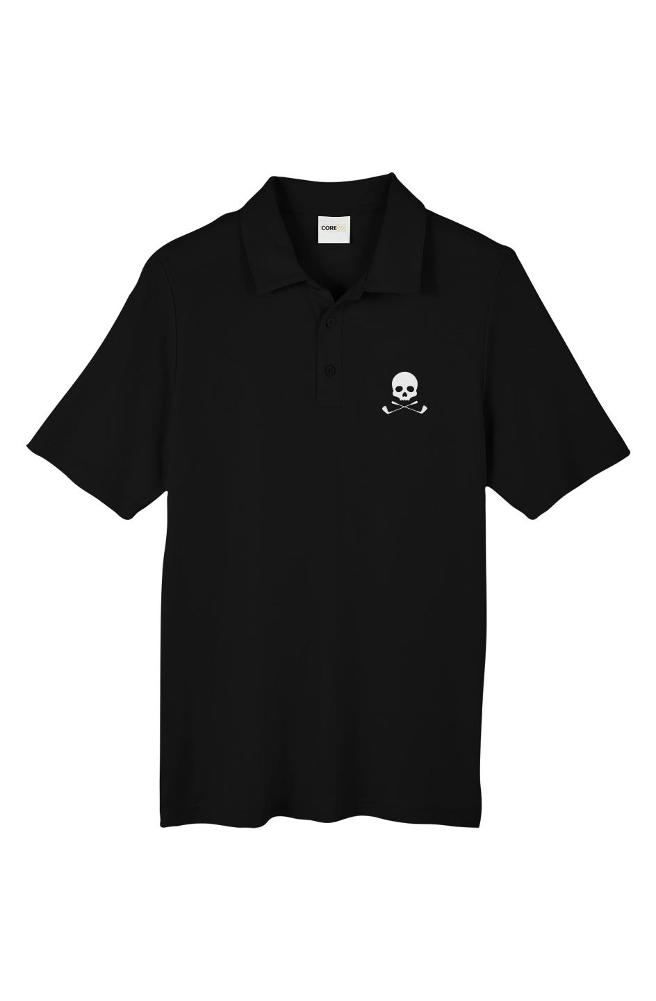 PLAY DEADLY Golf Skull Polo