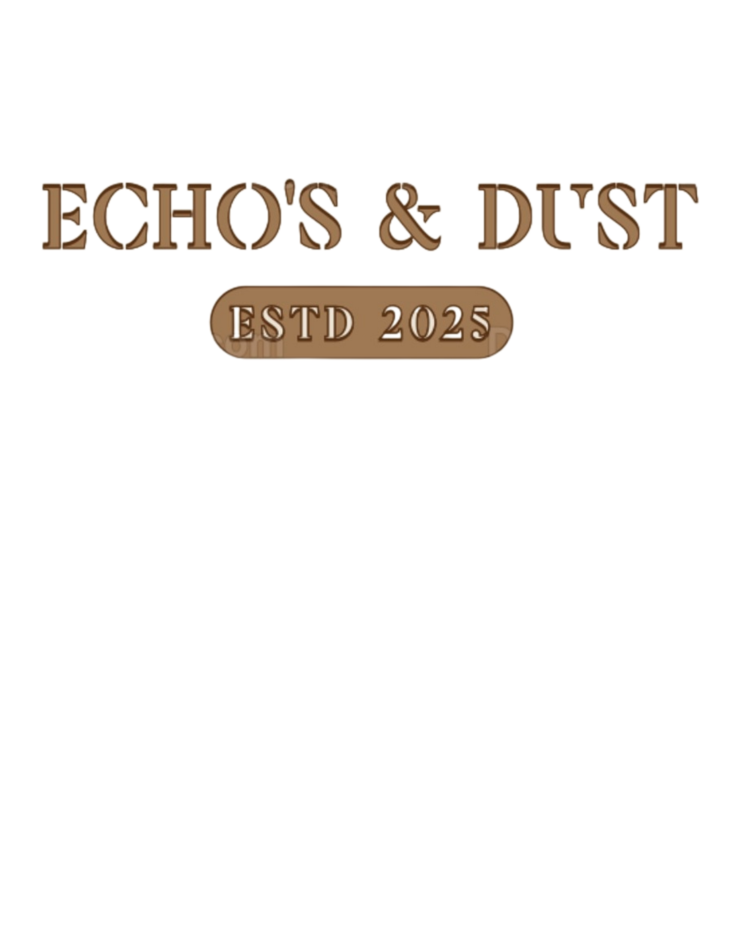 Echos & Dust Western Collection