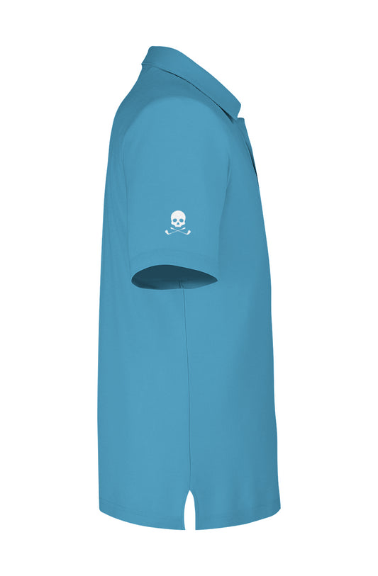 PLAY DEADLY Golf Skull Polo 