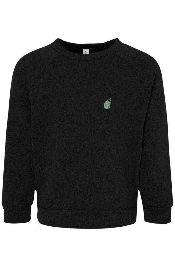 Toddler Raglan Comfy  &amp;quot;Juicebox Addict&amp;quot; Sweatshirt