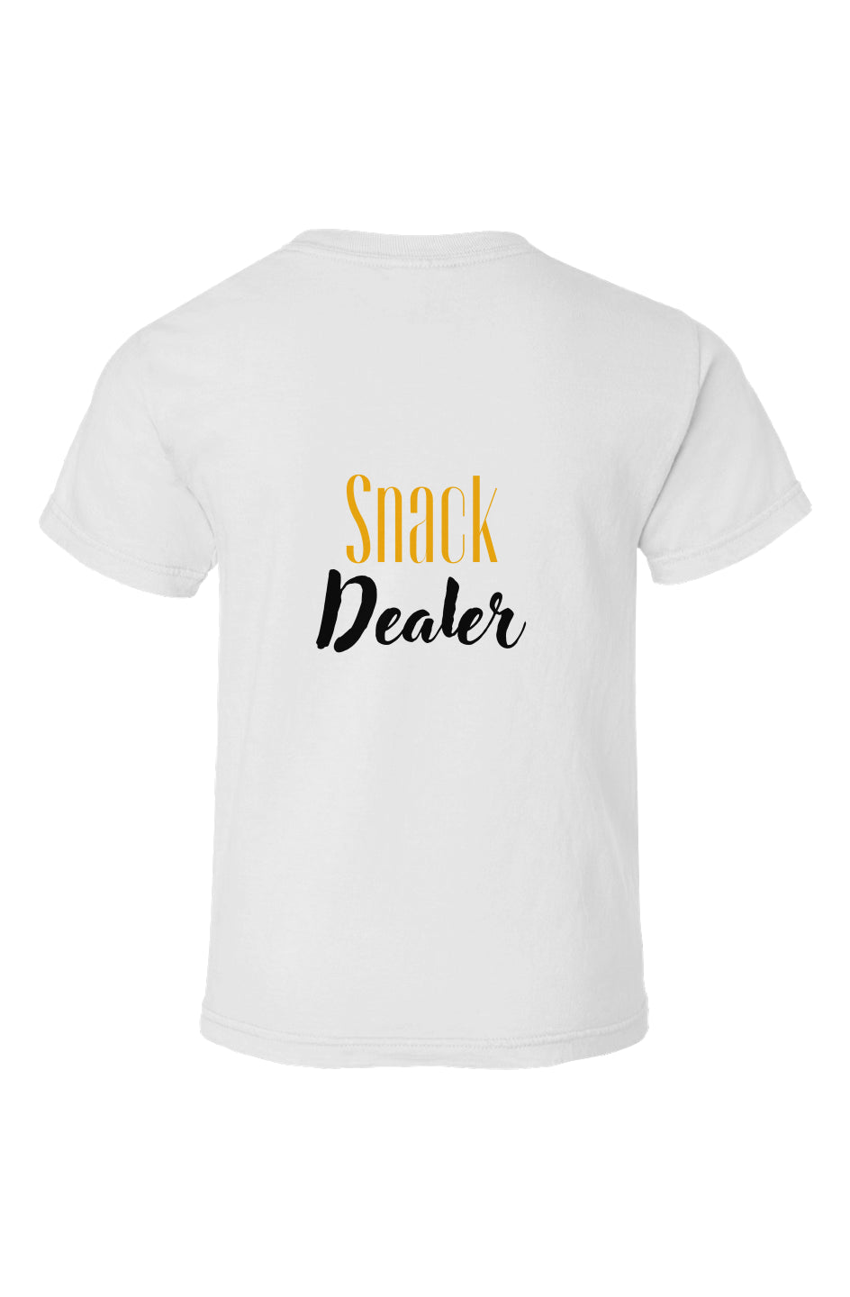 Snack Dealer- Organic Kids T Shirt - Crayons & Chaos