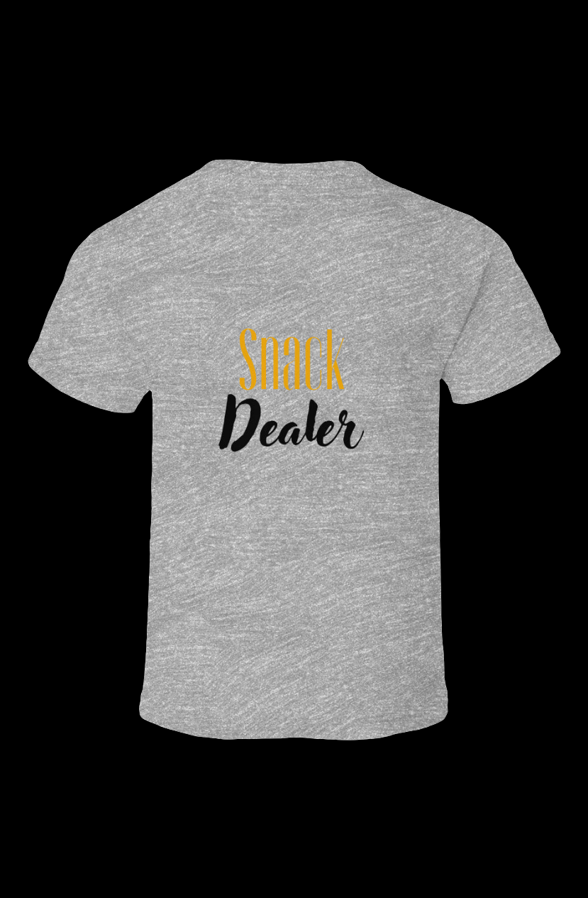 Snack Dealer- Organic Kids T Shirt - Crayons & Chaos